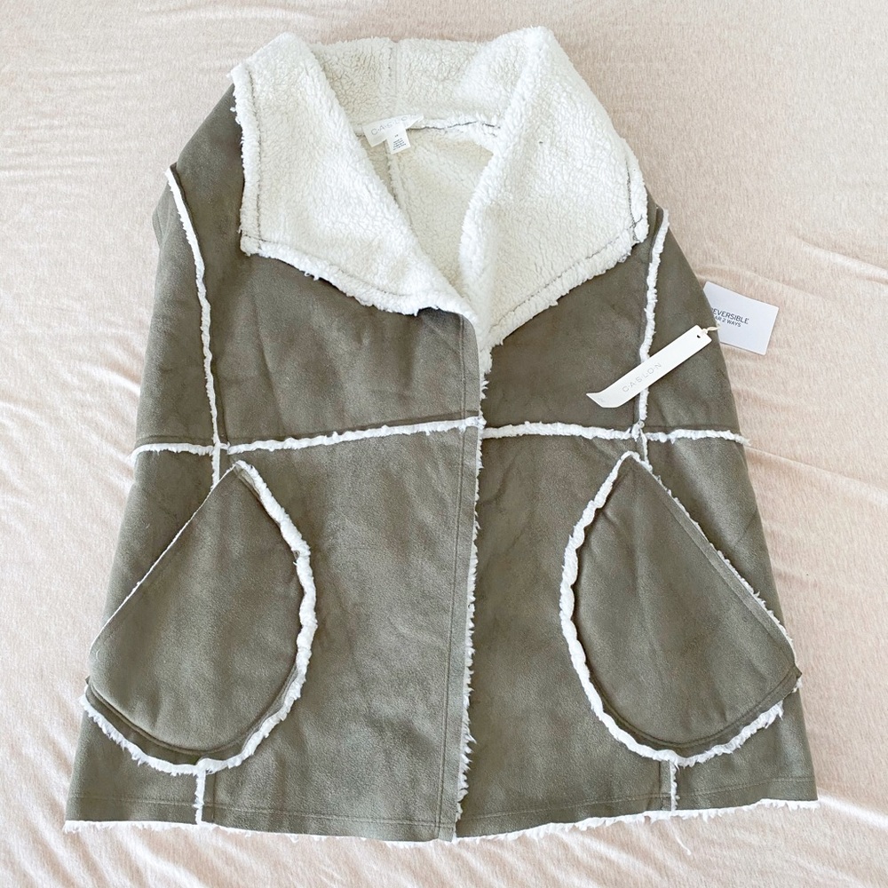 Caslon reversible 2 way vest